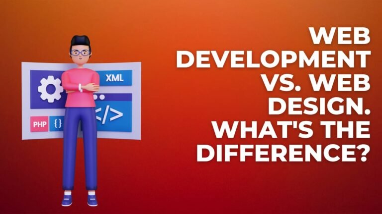 Web Development Vs Webdesign