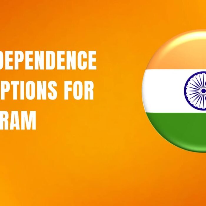 50+ Independence Day Captions for Instagram